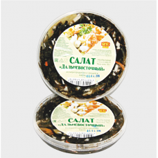 Салат "Дальневосточный" из морепродуктов и овощей в масле